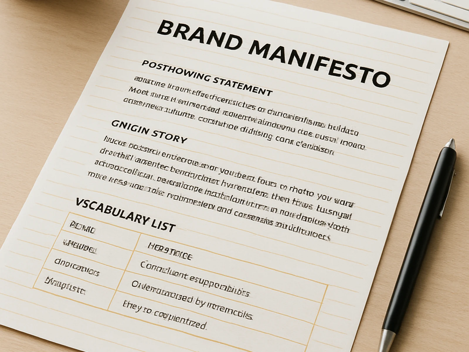 Brand Manifesto